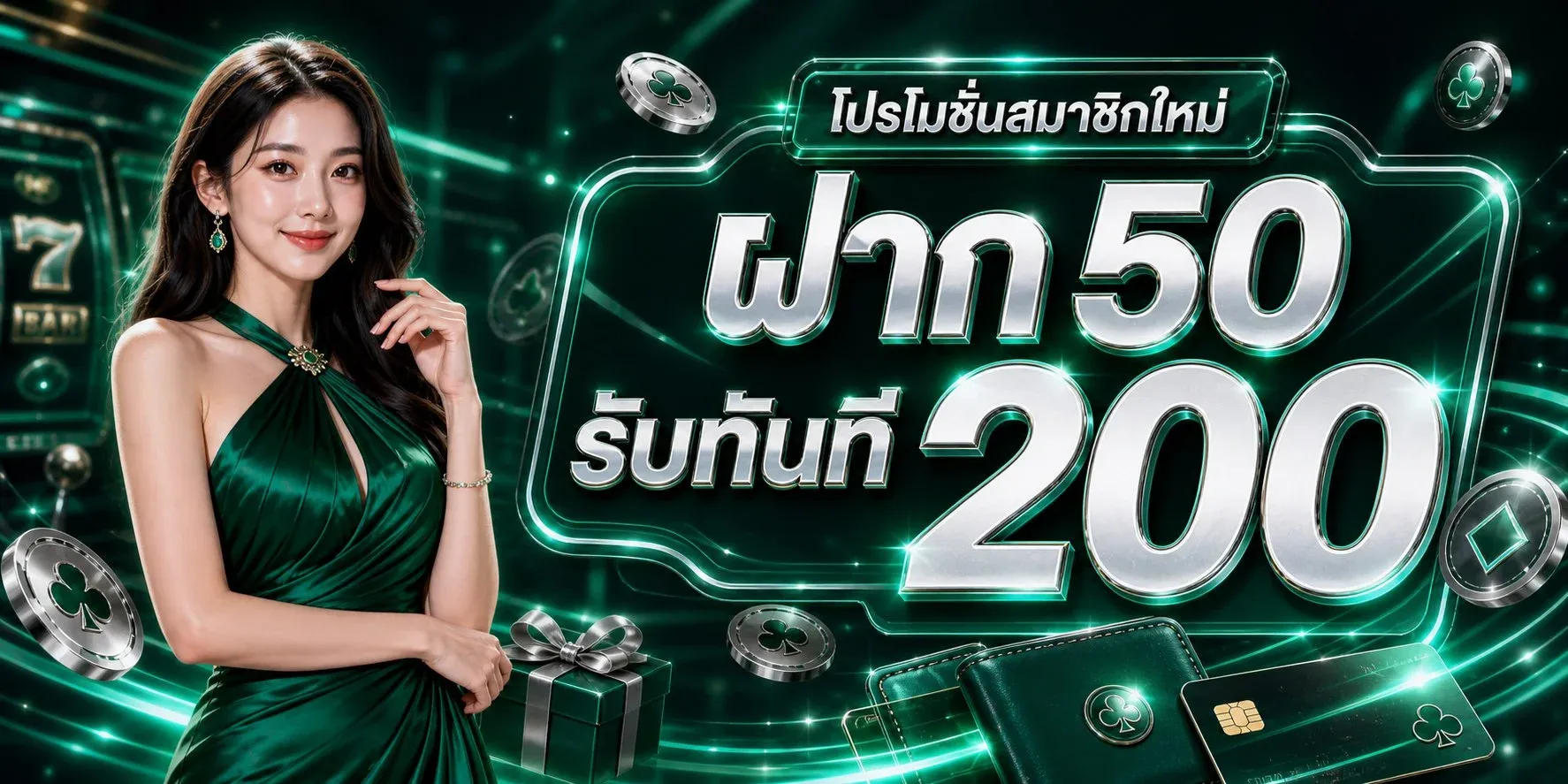 โปรโมชั่นต้อนรับสมาชิกใหม่ Wolflife777